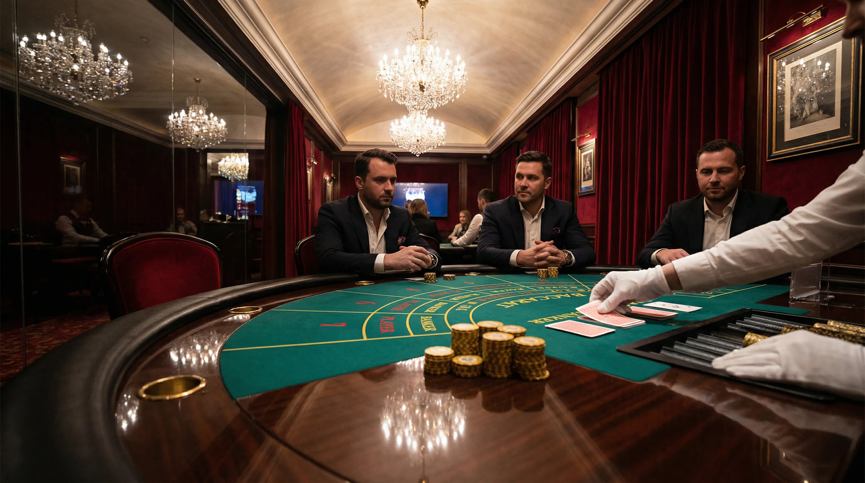 Bacará Leaobet - Jogo de Cartas Elegante